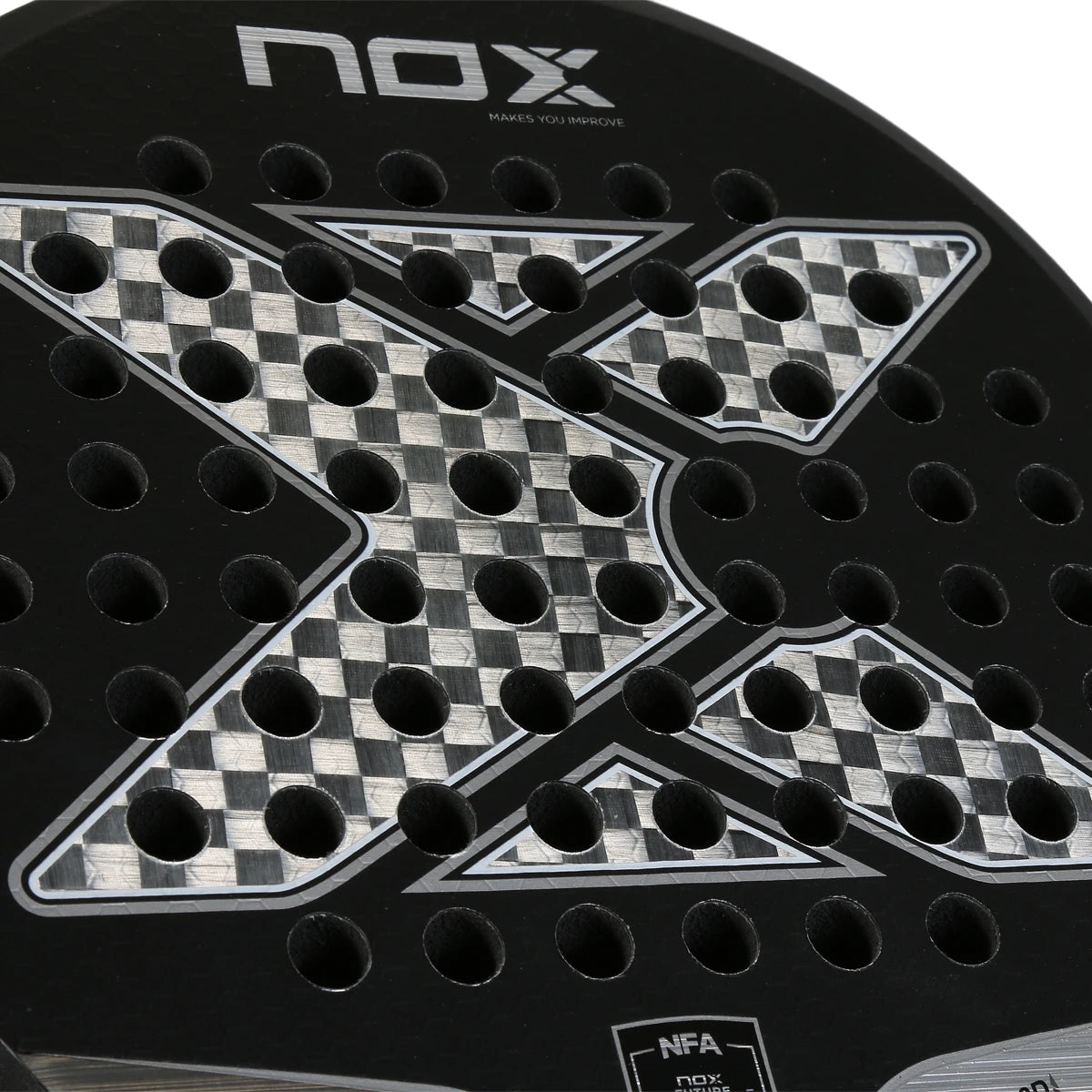 Padelracket Nox Future Control 12K Alum