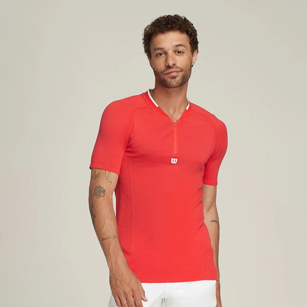 T-Shirt Wilson Series Seamless Zip Henley 2.0