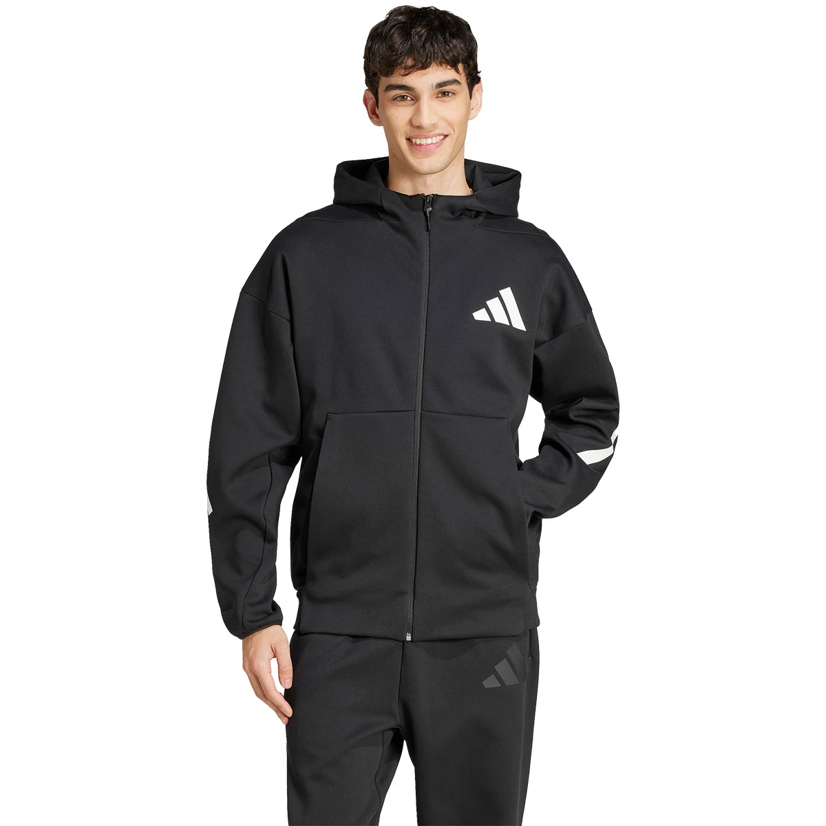 adidas Sportswear Zne Mouwloos jasje met capuchon