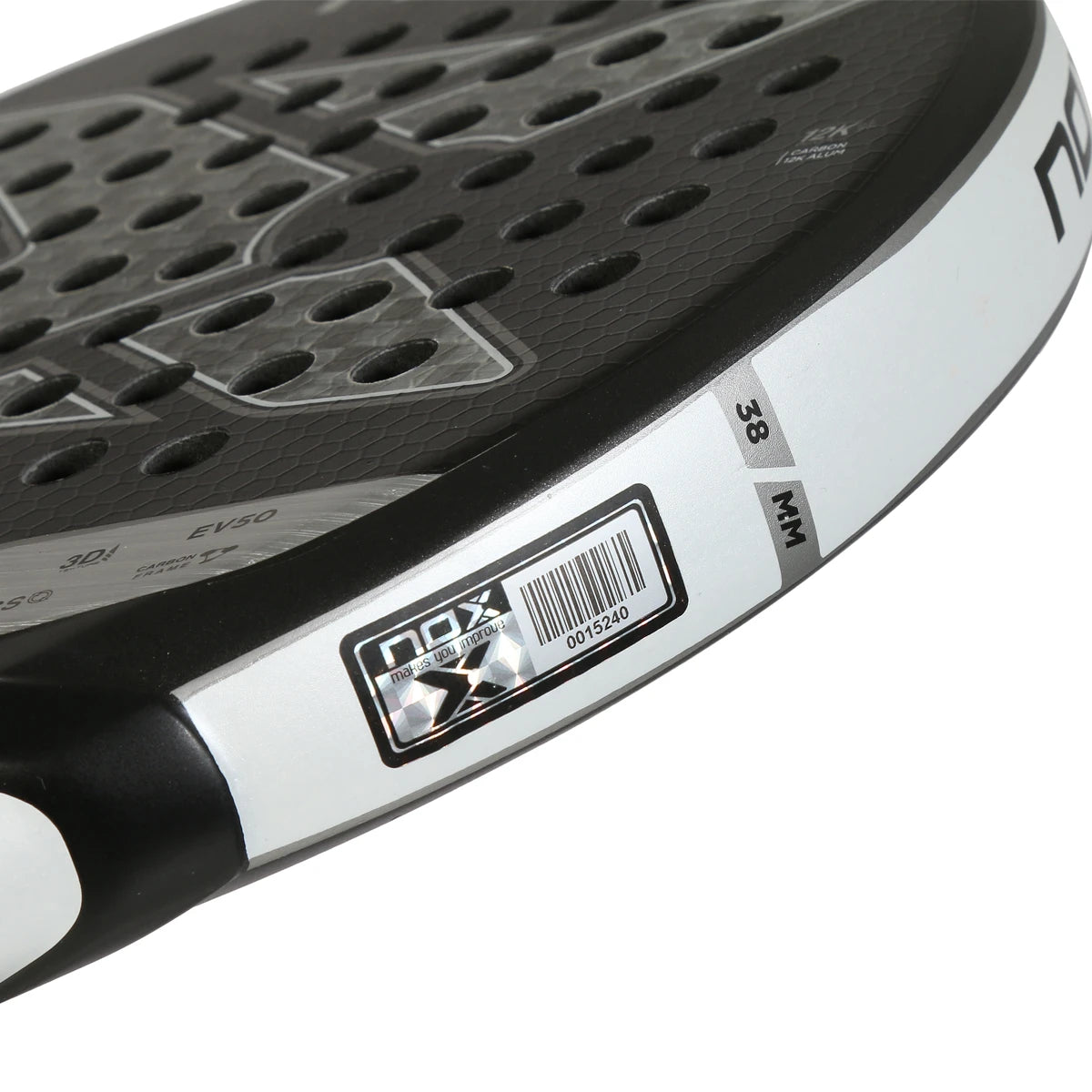 Padelracket Nox Future Control 12K Alum