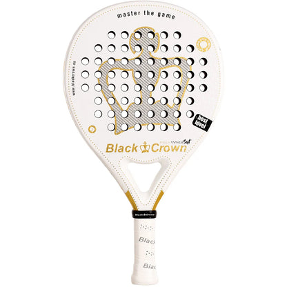 Black Crown Piton White Soft Padel racket