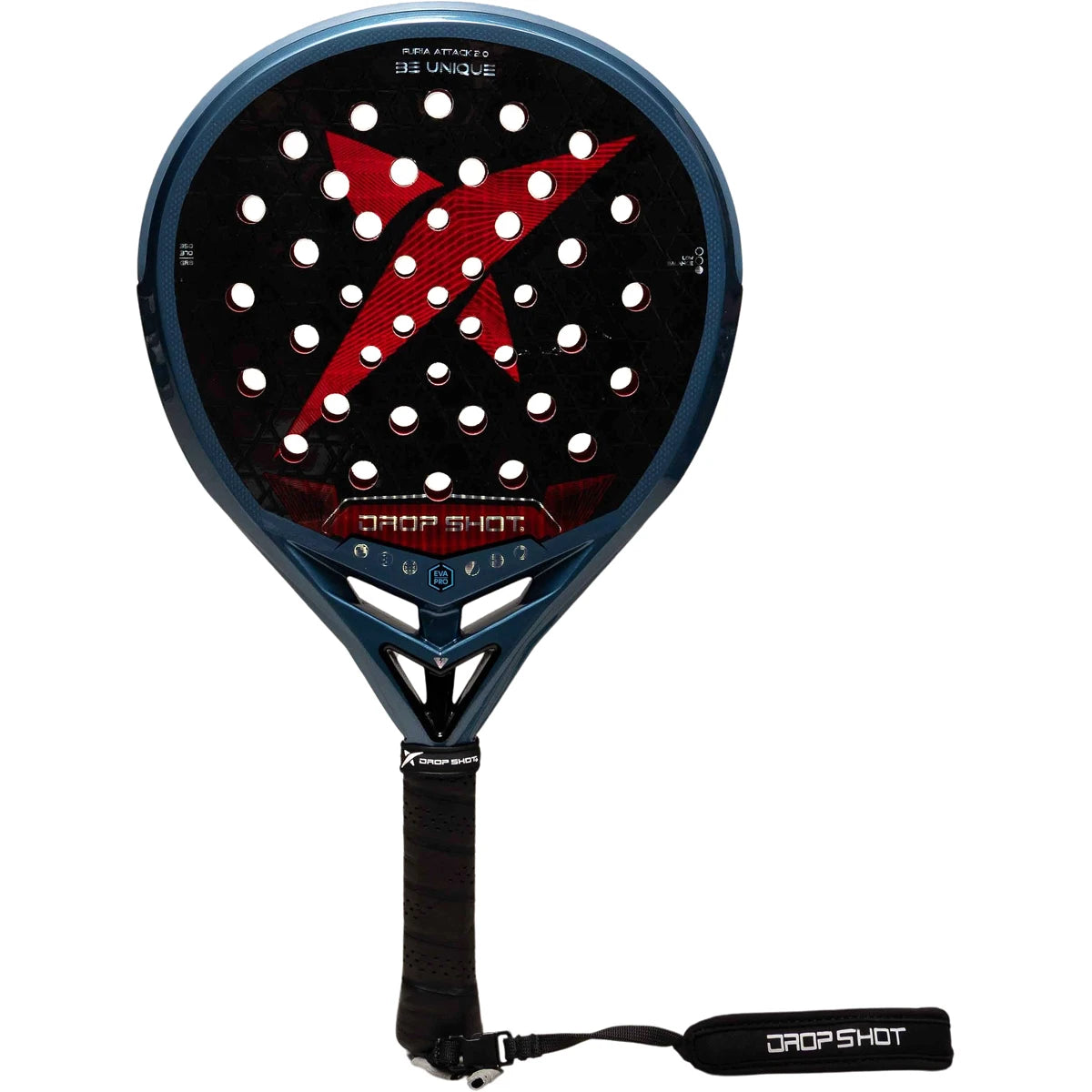 Padel Racket Drop Shot Furia Attack 2.0