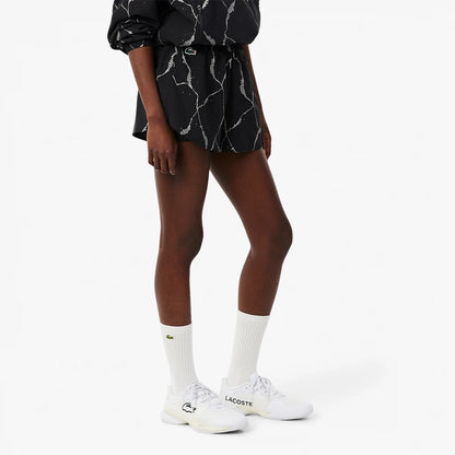 Short Lacoste Femme Athlète Asie