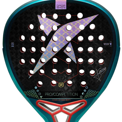 Padel Racket Test Drop Shot Axion Attack Soft