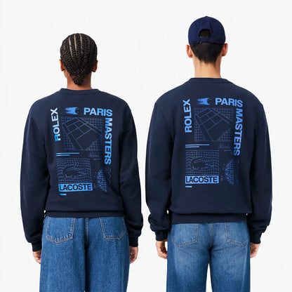 Sweater Lacoste Rolex Paris Masters Graphic
