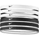 Pack of 6 Nike Swoosh Sport Elastics