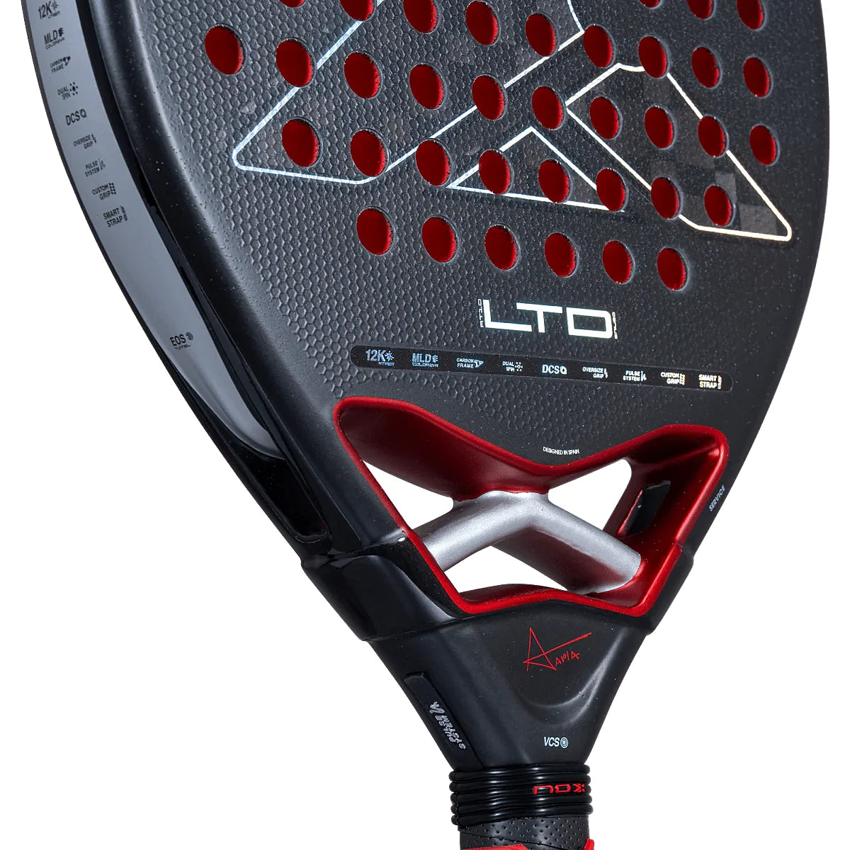 Pack Padelracket Nox At10 Genius 12K Xtrem Limited