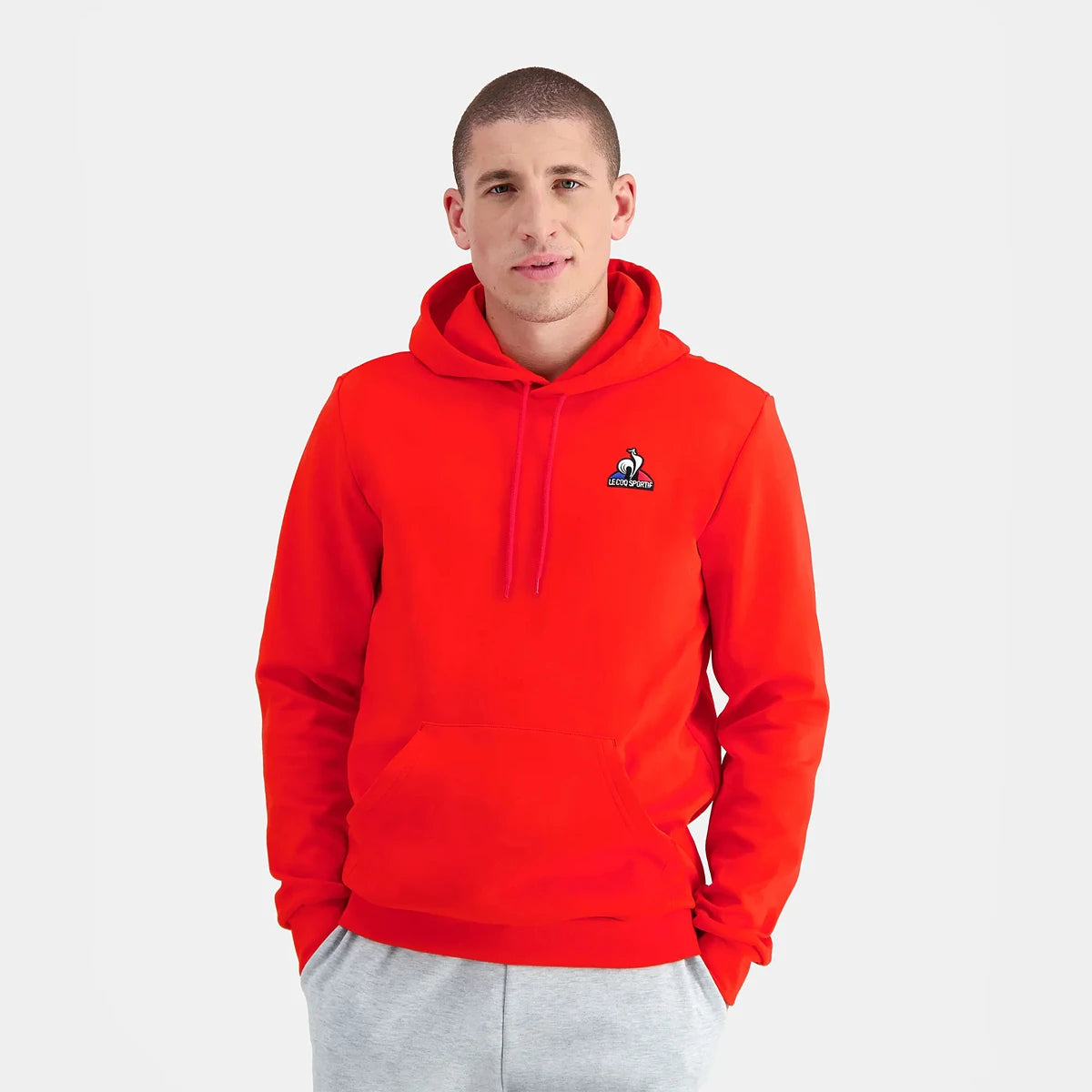 Sweat Le Coq Sportif A Capuche Essentiels