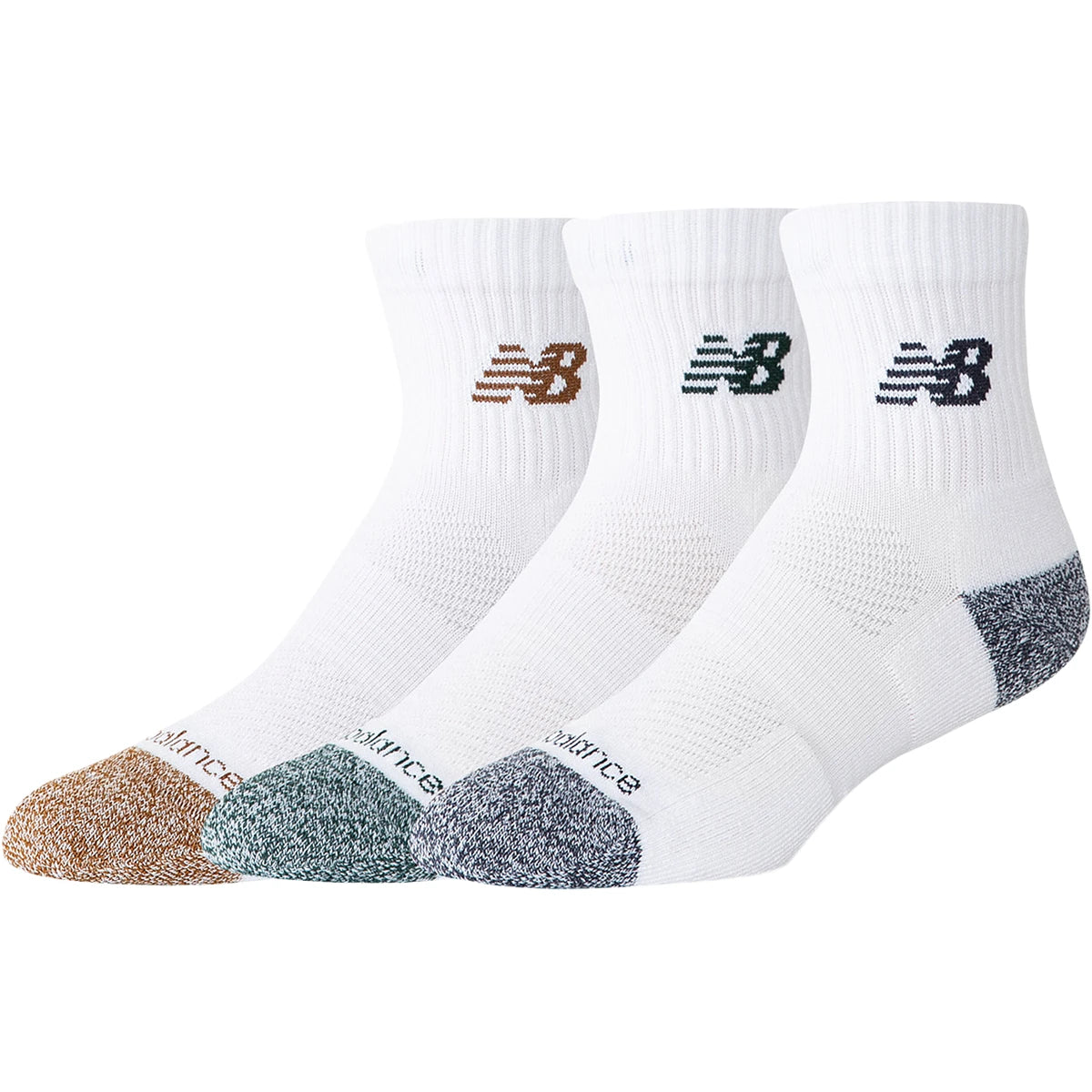 3 Paar New Balance Active Crew Sokken (Enkel)