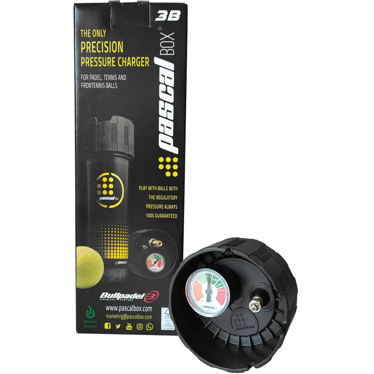Bullpadel Pascal Box 3B Pressurisation Accessories