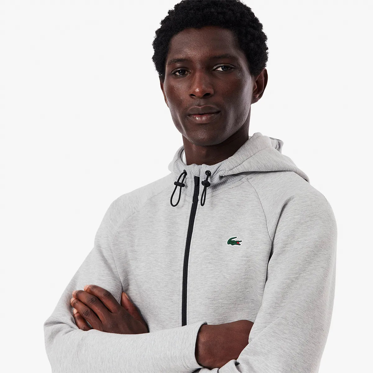 Sweat Lacoste Core Performance A Capuche Fz Mesh