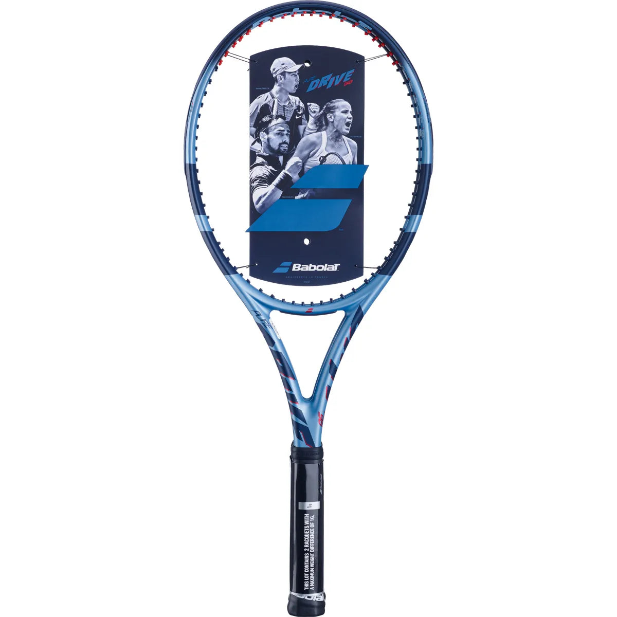 Pack de 2 Raquettes Babolat Pure Drive 98 (305 Gr)