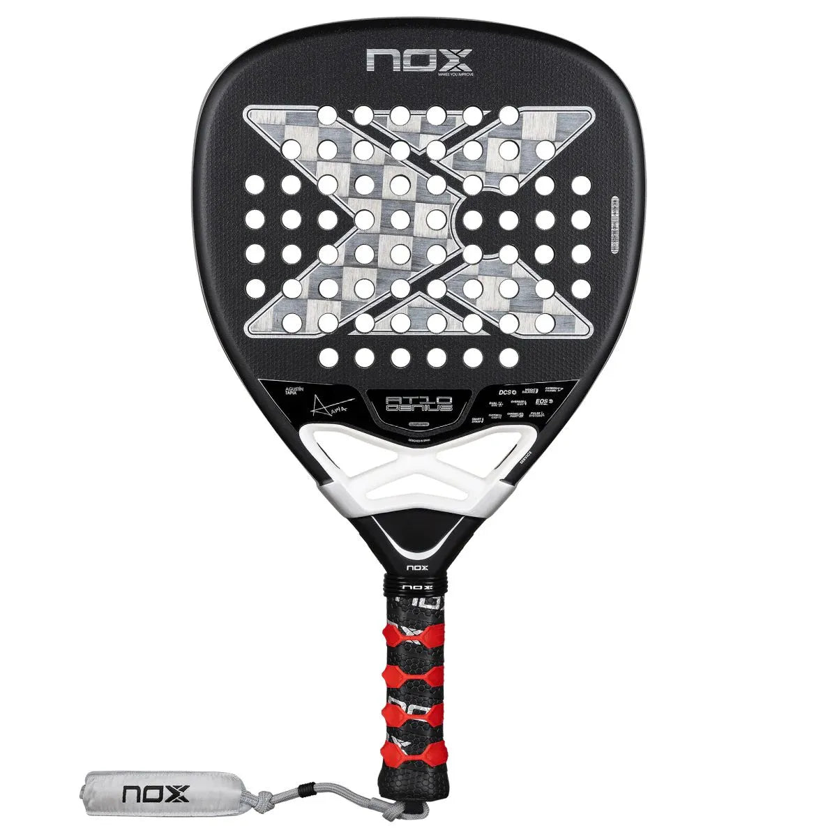 Nox At10 Genius Attack 18K Alum Padel Racket By Agustin Tapia 2026