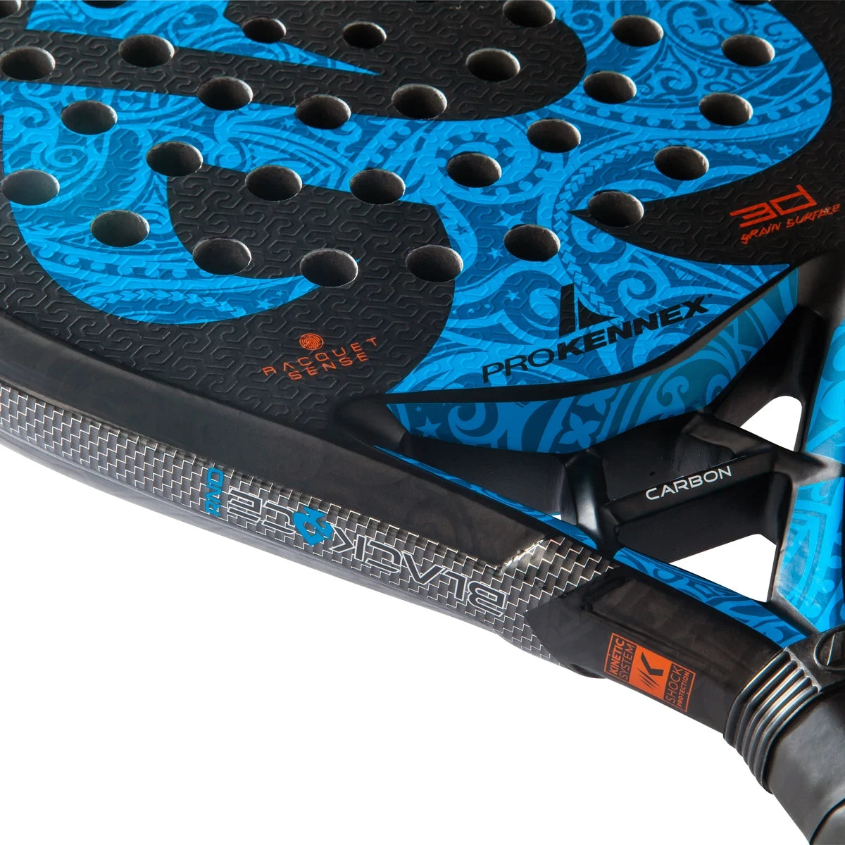 Padelracket Pro Kennex Kinetic Black Ace Rnd