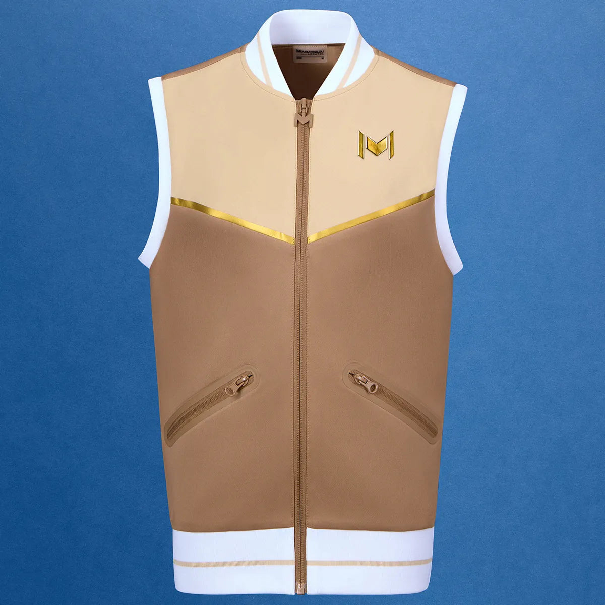 Veste Mouratoglou Apparel Junior sans Manches Paris