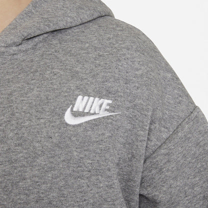 Nike Junior Girls Sportswear Club Fleece Full Zip Hoody Sweatshirt