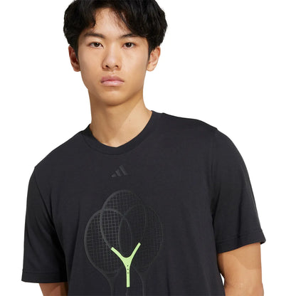 adidas Graphic Racket Paris T-Shirt