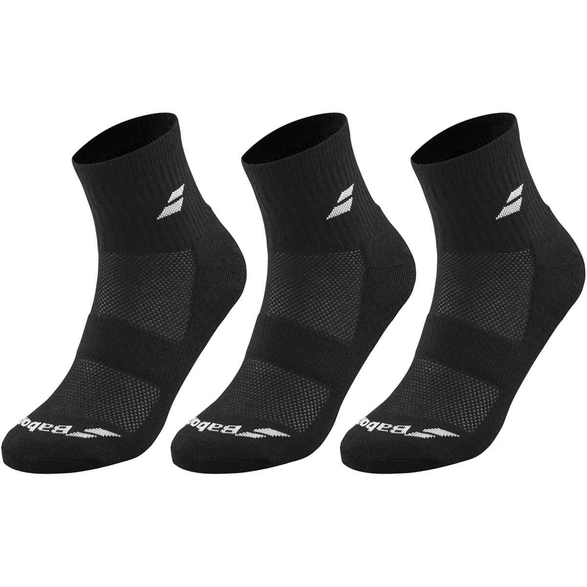 3 Paires de Chaussettes Babolat Quarter (Ankle)