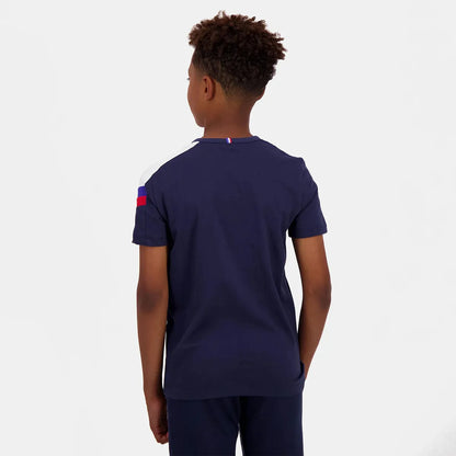 Le Coq Sportif Junior Tricolour T-Shirt