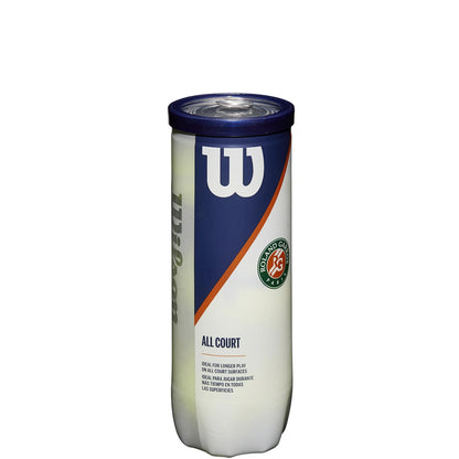 Tube van 3 Wilson Roland Garros All Court Ballen