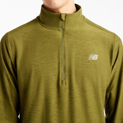 New Balance Sport Essentials 1/4 Zip Lange Mouwen T-shirt