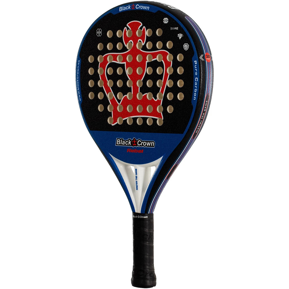 Padelracket Black Crown Rebel