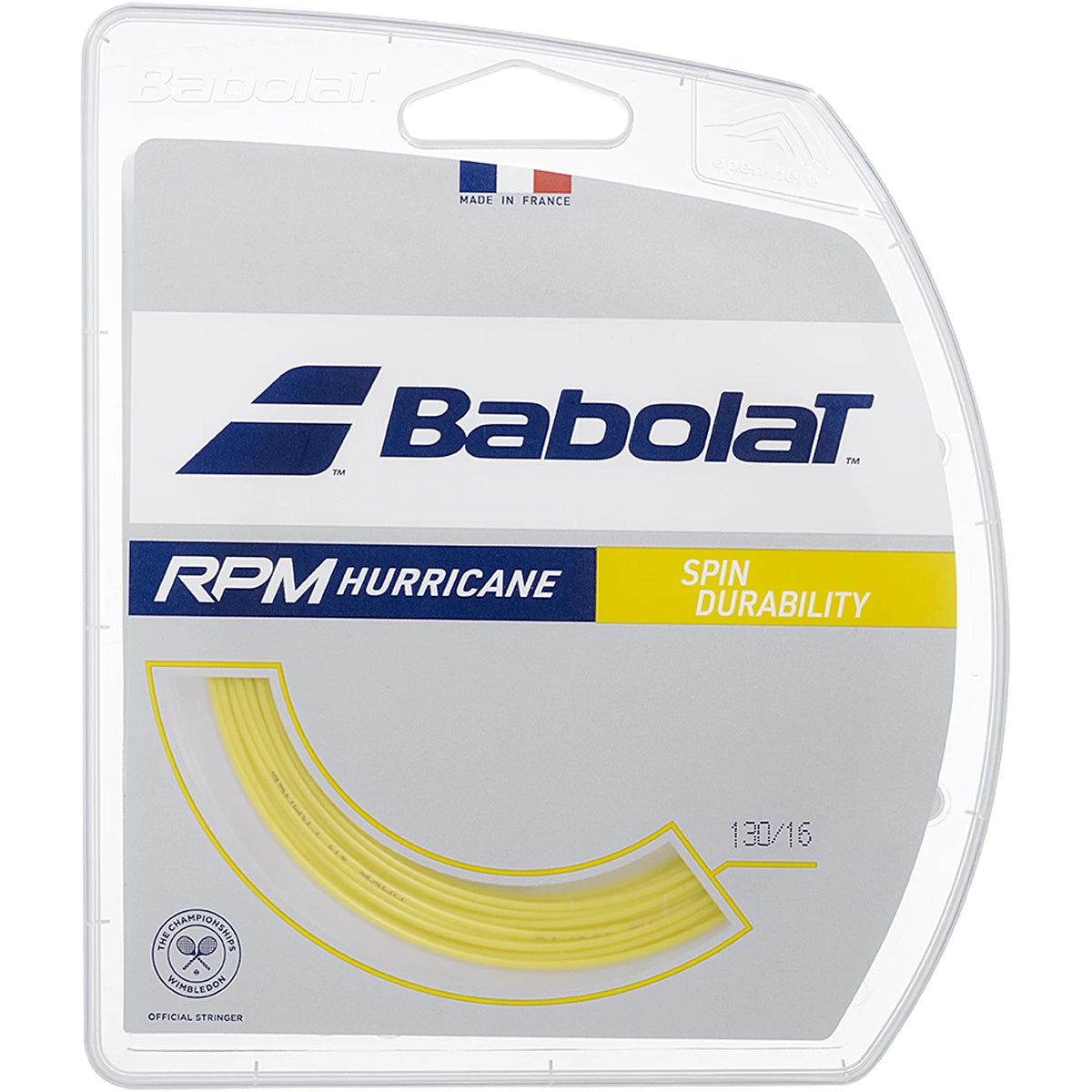 Cordage Babolat Rpm Hurricane (12 Mètres) (Ex Pro Hurricane Tour)