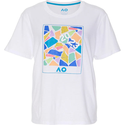 T-Shirt Australian Open Femme Mosaic