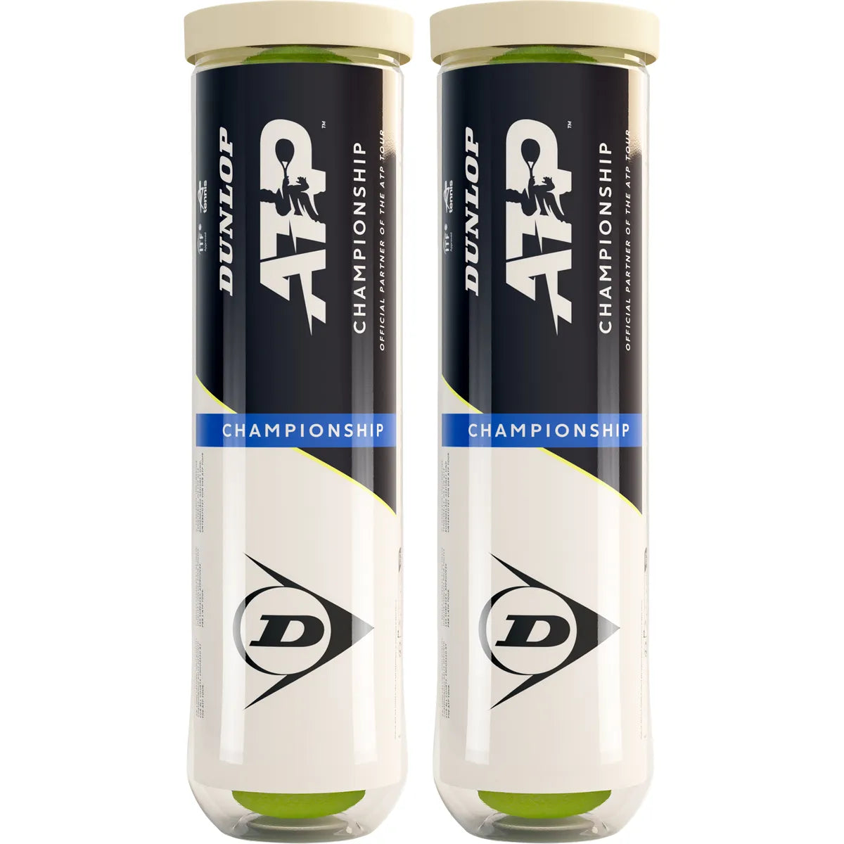 Bipack de 4 Balles Dunlop Atp Championship