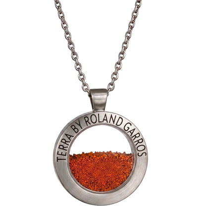 COLLIER ET MEDAILLE TERRA ACCESS ACIER MAT SANS PIERRE GRAND MODELE