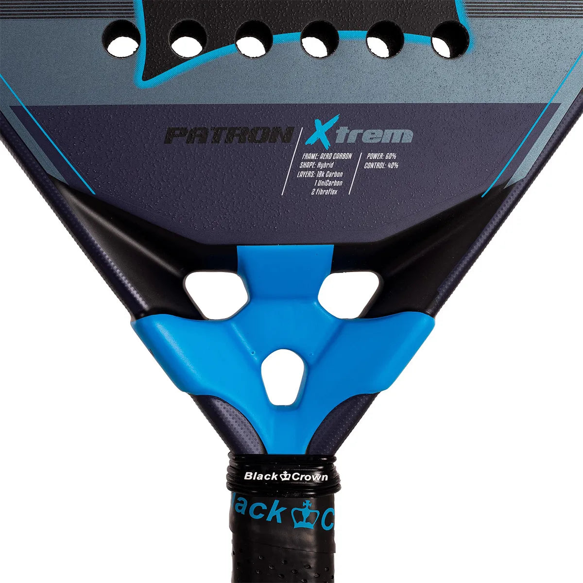 Padelracket Black Crown Patron Xtrem