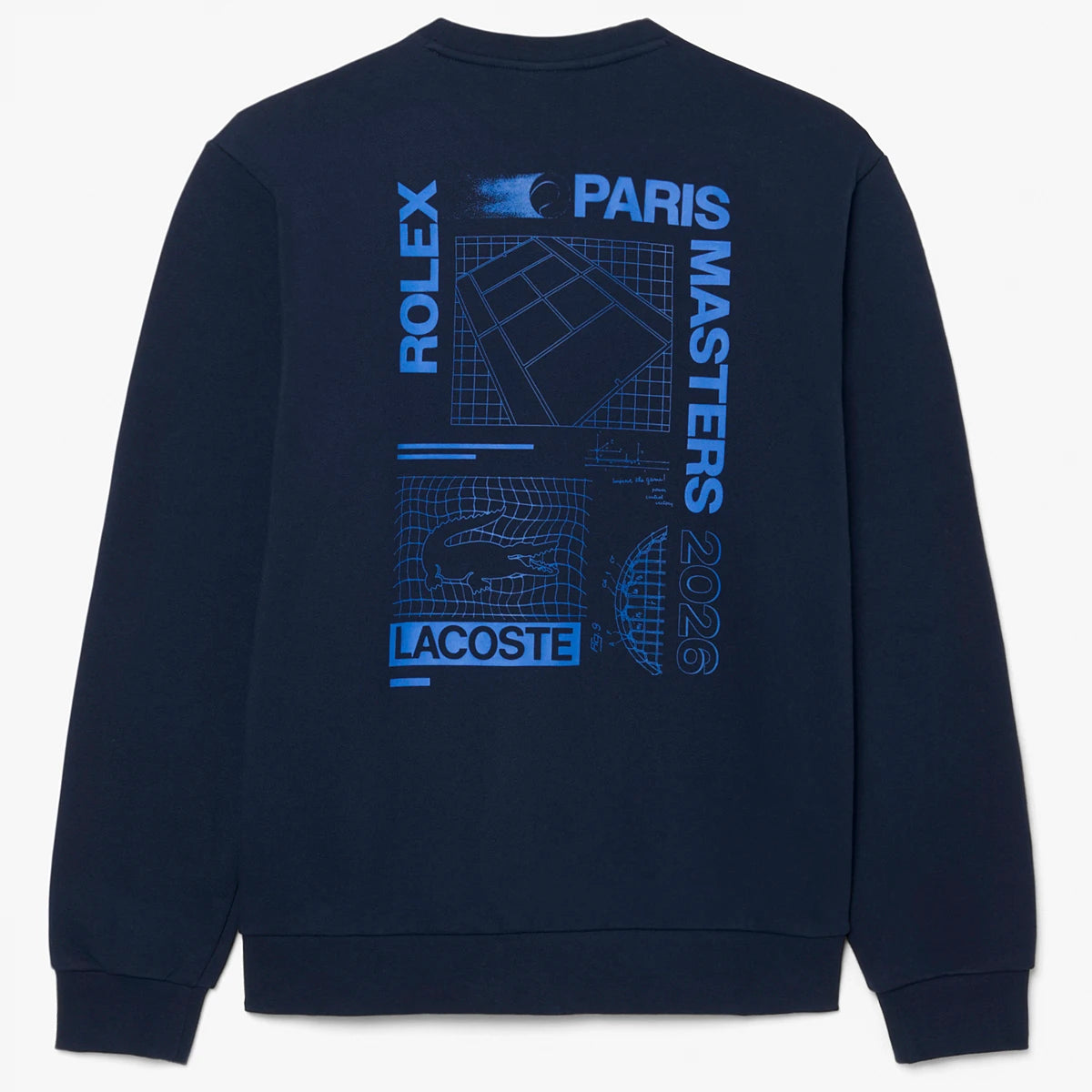 Sweater Lacoste Rolex Paris Masters Graphic