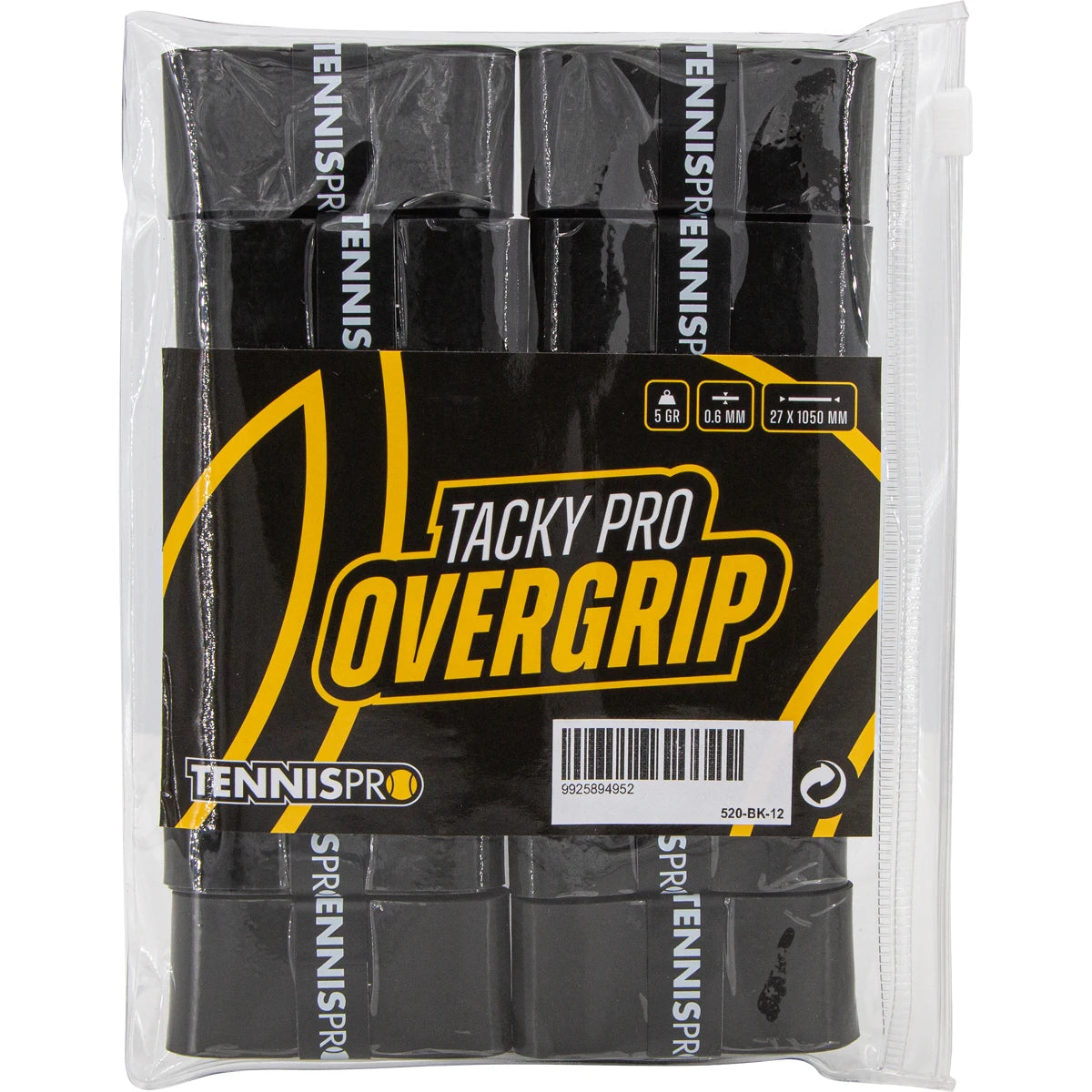 Tacky Pro 2.0 Tennispro Overgrips X12