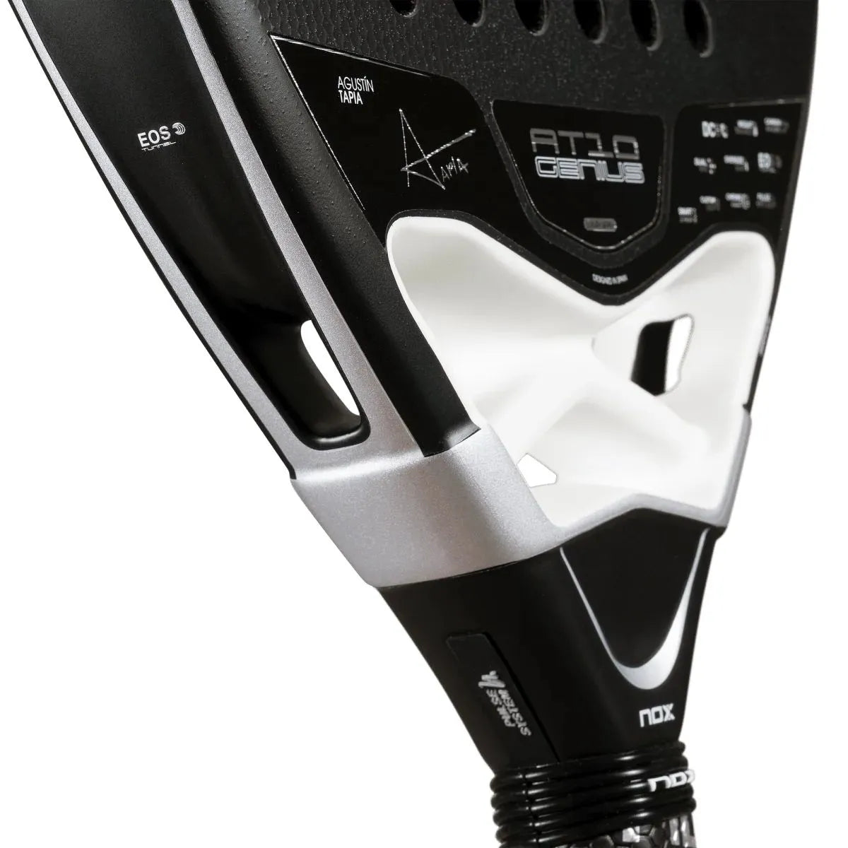 Nox At10 Genius Attack 18K Alum Padel Racket By Agustin Tapia 2026