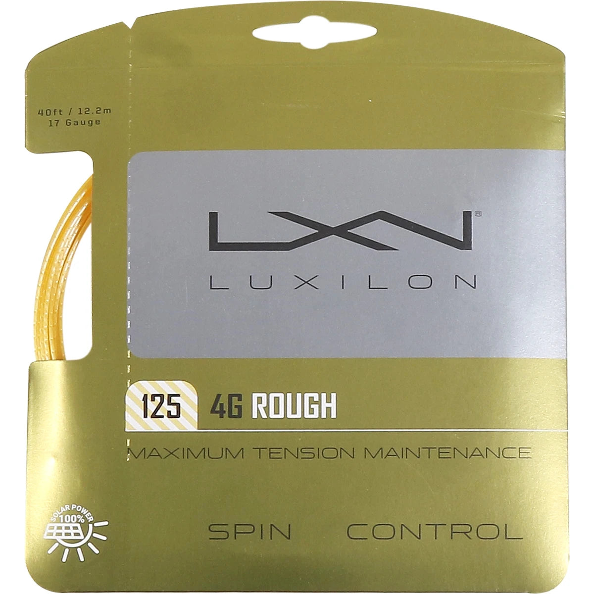 Cordage Luxilon 4G Rough (12 Mètres)