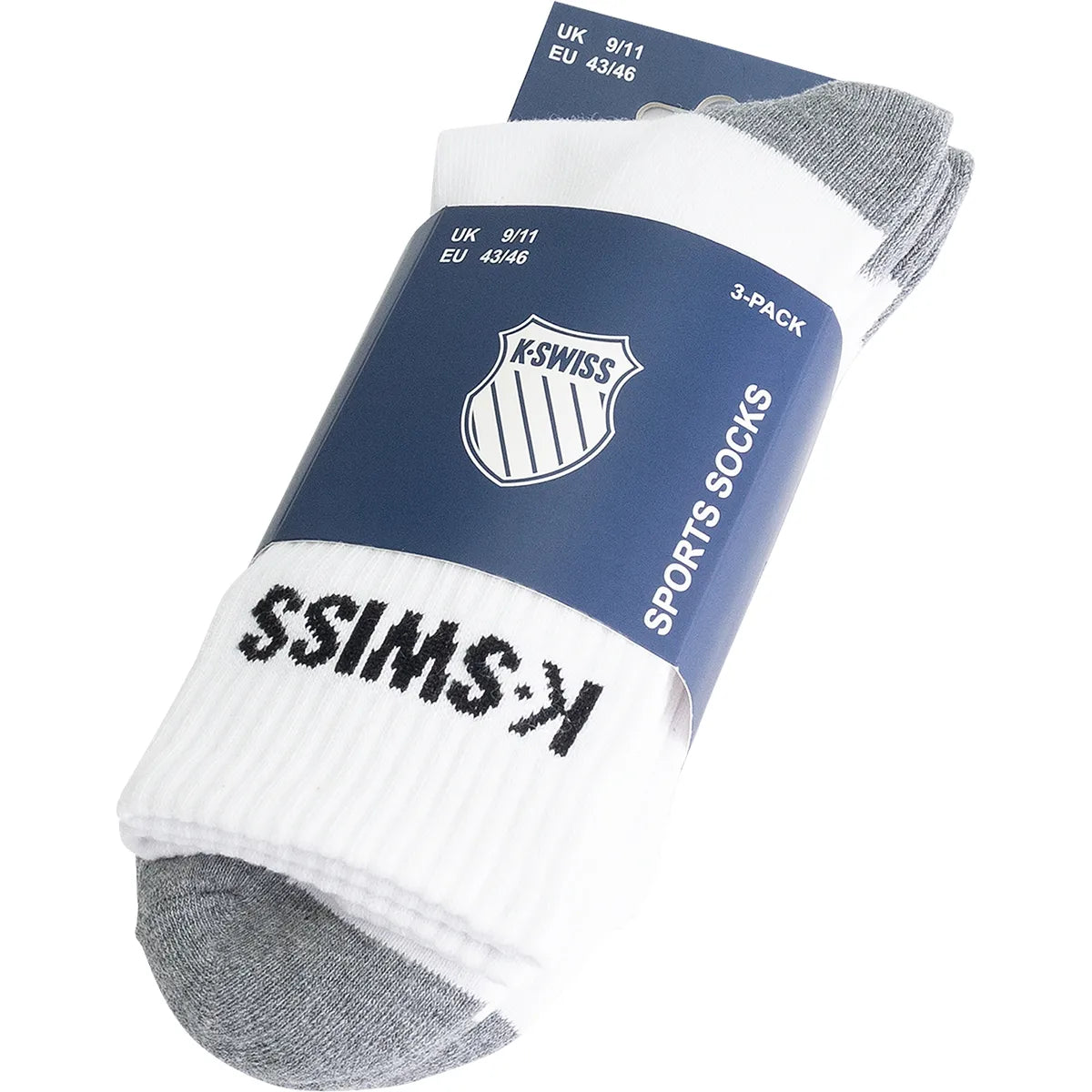 3 Pairs of K-Swiss Sport Socks (Mid)