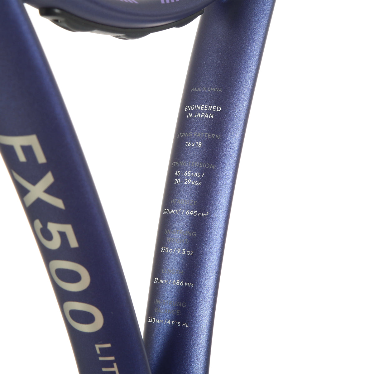 Dunlop FX 500 Lite Racket Test (270 Gr)
