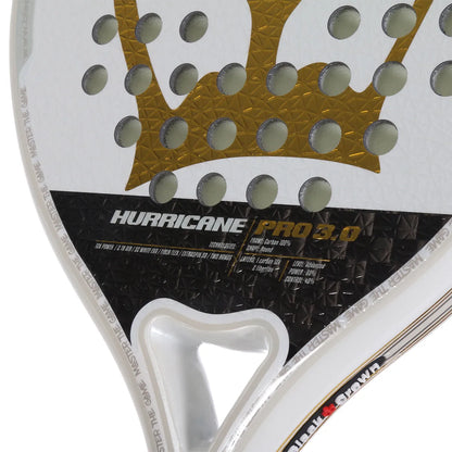 Padelracket Black Crown Hurricane Pro 3.0