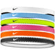 Pack of 6 Nike Swoosh Sport Elastics