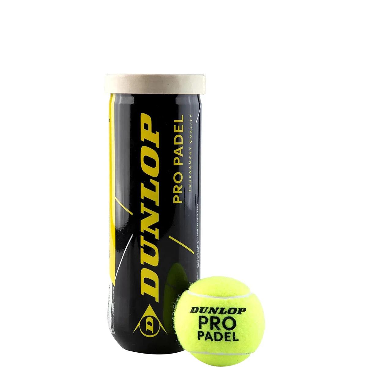 Bipack van 3 Dunlop Pro Padelballen