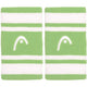 Pair of Head Double Width 5" Striped Wristbands