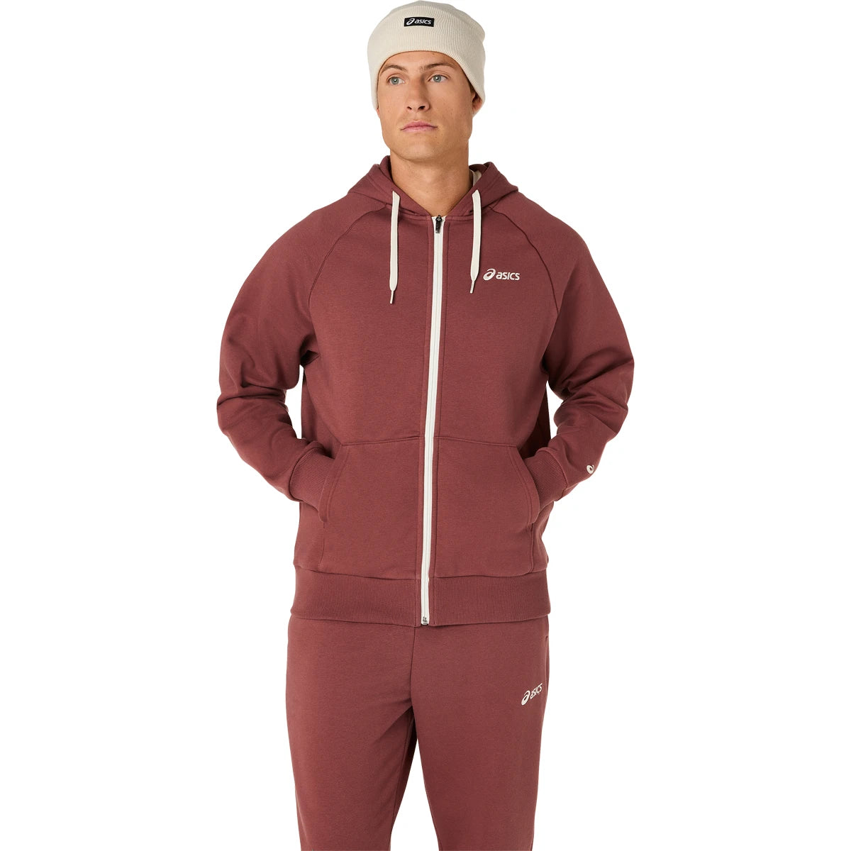 Sweater Asics Hoodie Fleece Full Zip