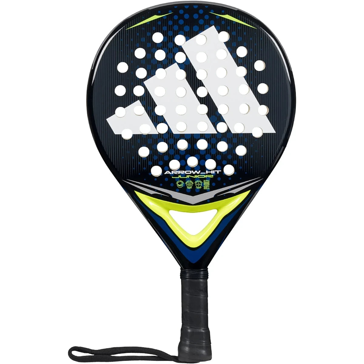 Padelracket adidas Arrow Hit Junior Wit/Blauw
