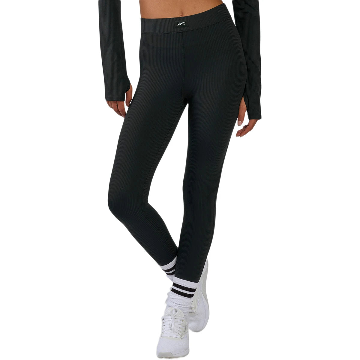 Legging Reebok Dames Rib Stijgbeugel Tight