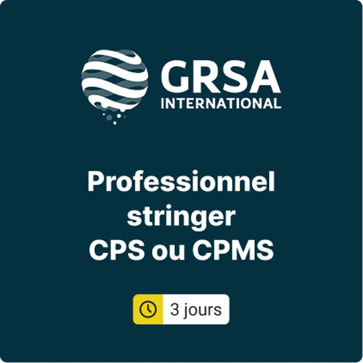 Stage Formation Grsa Professionnel Stringer