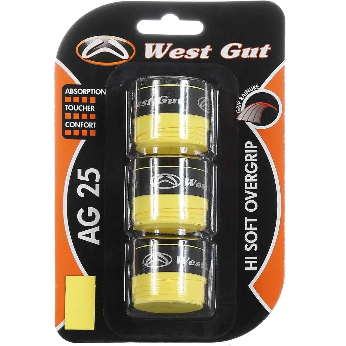 Overgrips West Gut AG25 X3