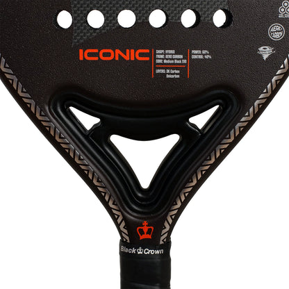 Black Crown Iconic Padel racket