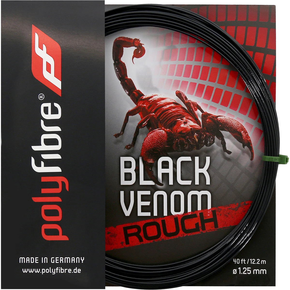Cordage Polyfibre Black Venom Rough (12,2 Mètres)