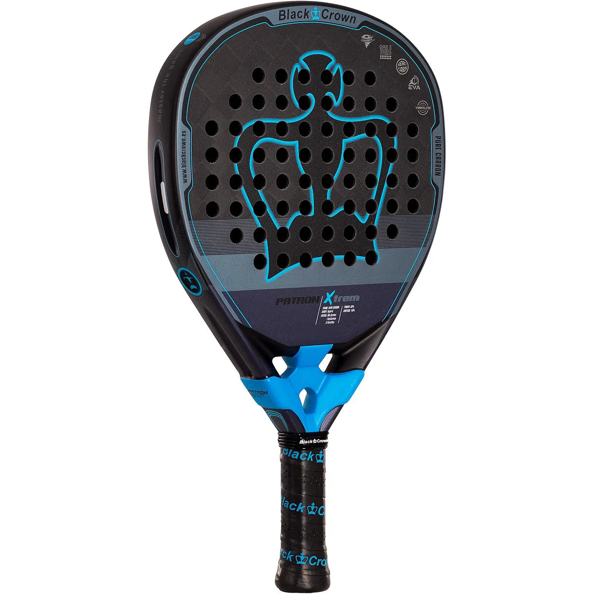 Padelracket Black Crown Patron Xtrem