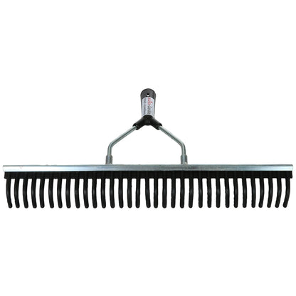 Rubberen Hark 50 Cm met Steel